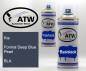 Preview: Kia, Formal Deep Blue Pearl, BLA: 400ml Sprühdose + 400ml Klarlack - Set, von ATW Autoteile West.
